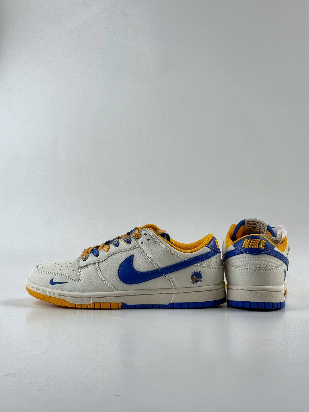 230 Nike SB Dunk Low x WARRIORS 白蓝黄小勾 CS1688-108