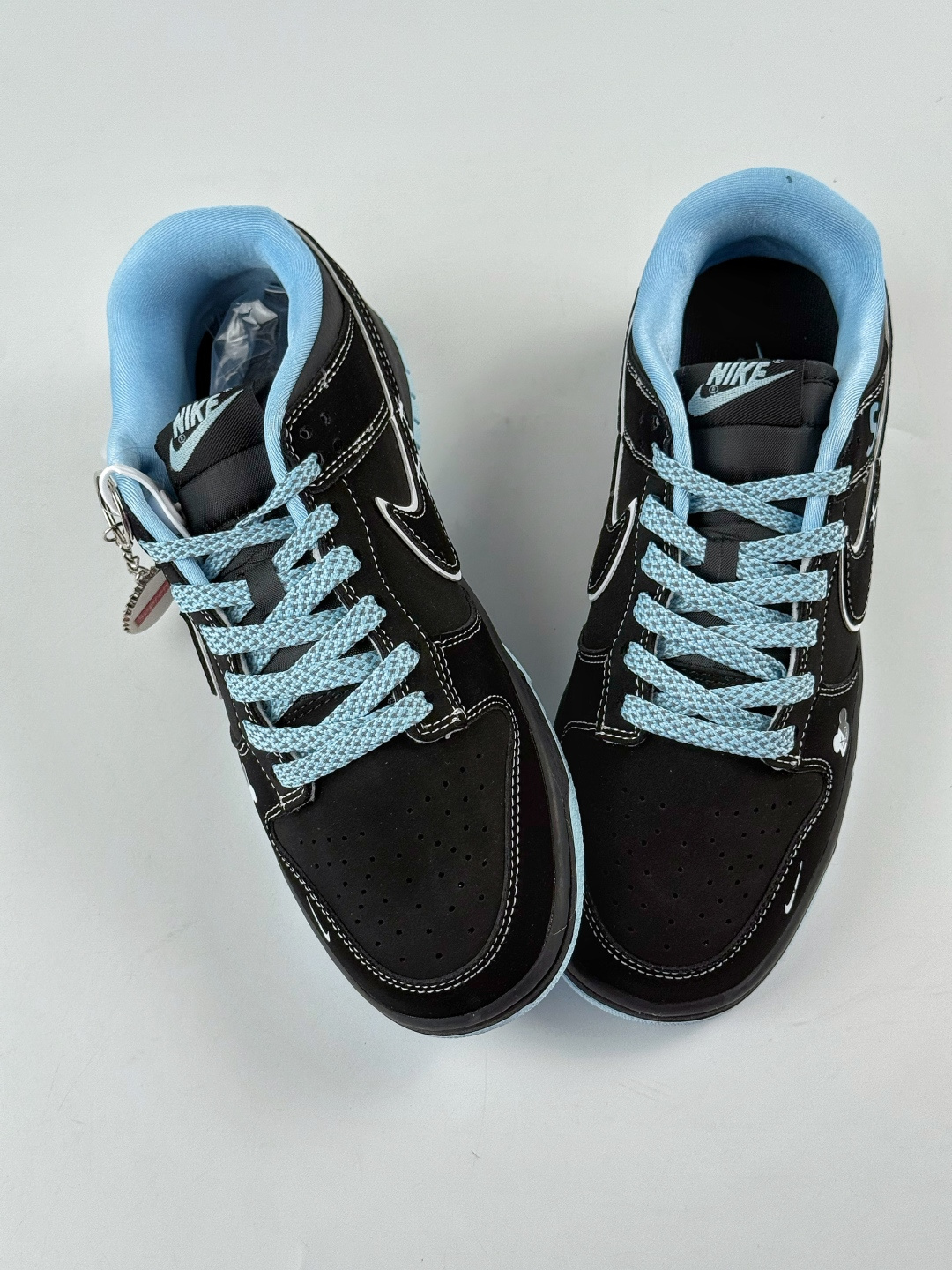 230 Nike SB Dunk Low x superme 黑蓝小勾满天星 KK1333-050