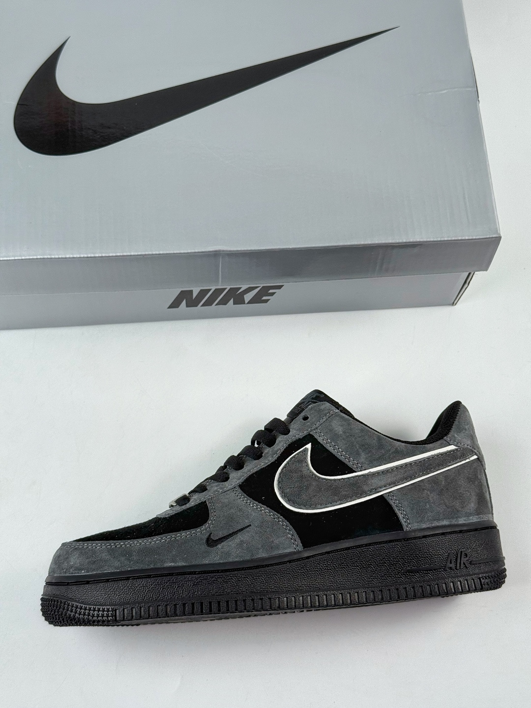 220 Nike Air Force 1 Low 07 灰黑小勾 ZH0316-133