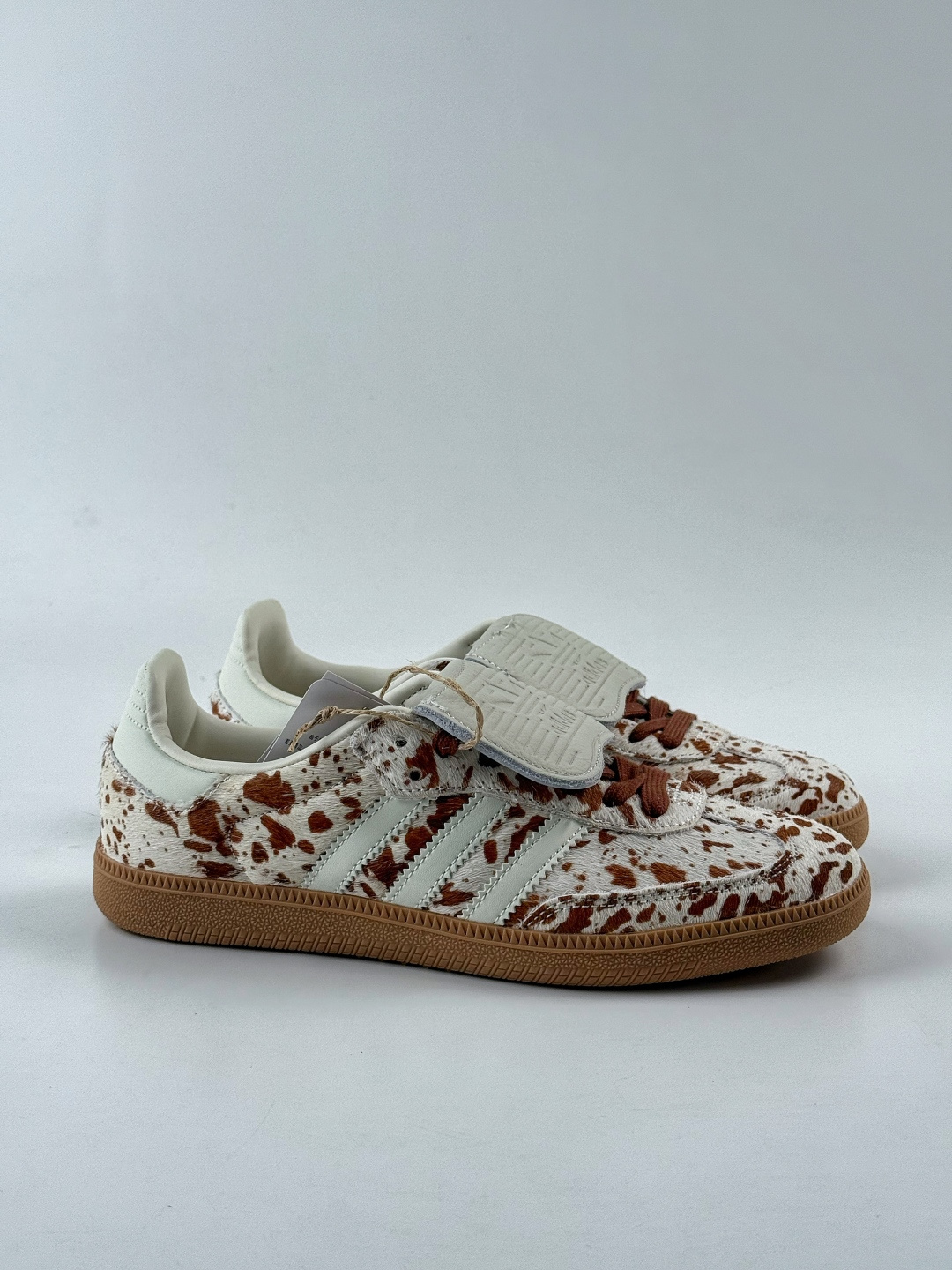 170 adidas originals Samba LT 棕白 桑巴舞系列复古经典轻便板鞋 JS3931