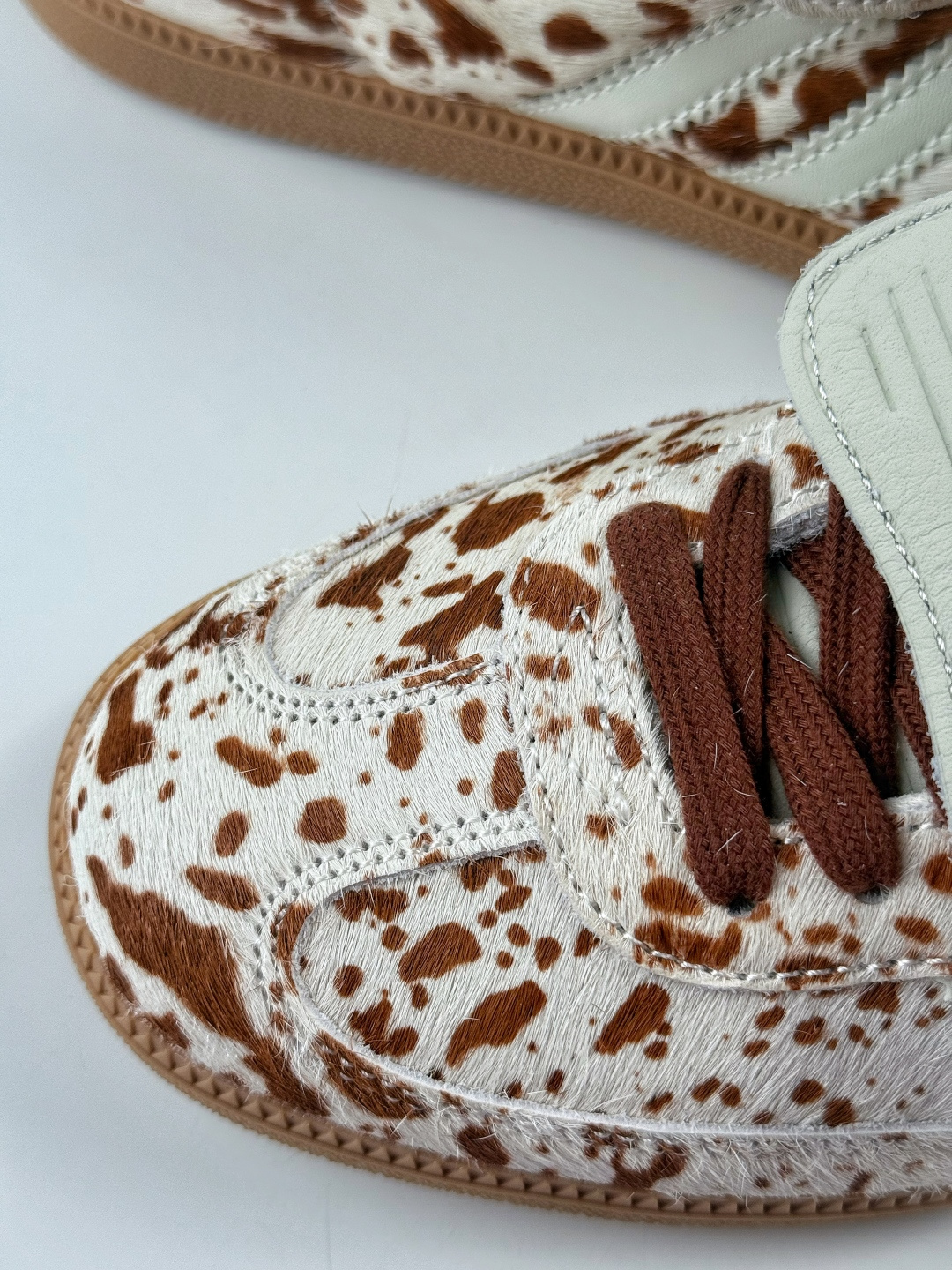 170 adidas originals Samba LT 棕白 桑巴舞系列复古经典轻便板鞋 JS3931