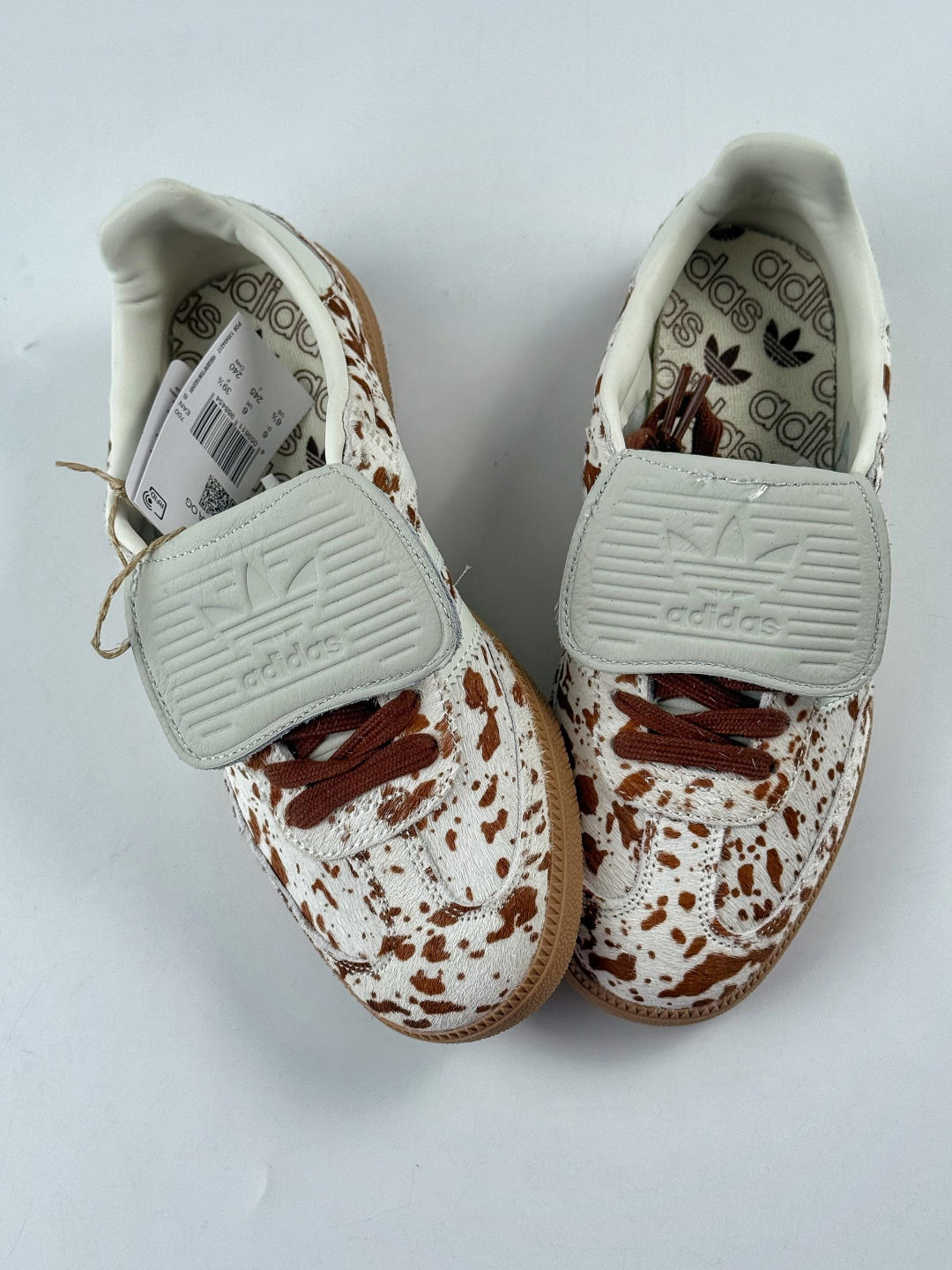 170 adidas originals Samba LT 棕白 桑巴舞系列复古经典轻便板鞋 JS3931