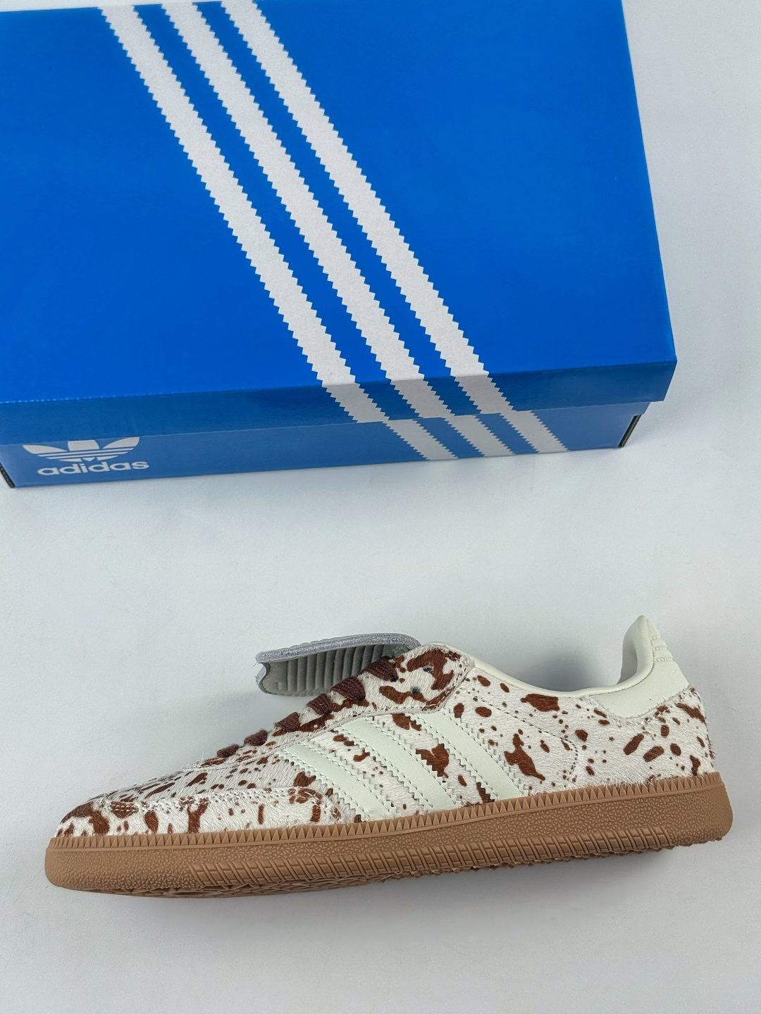 170 adidas originals Samba LT 棕白 桑巴舞系列复古经典轻便板鞋 JS3931