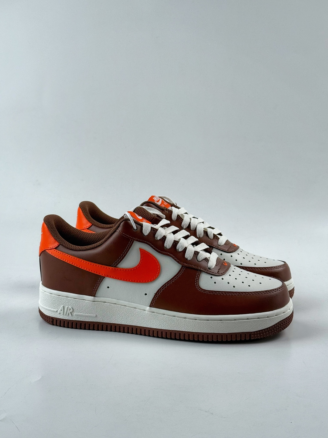 160 Nike Air Force 1 Low 07 棕白橙 IO7545-221