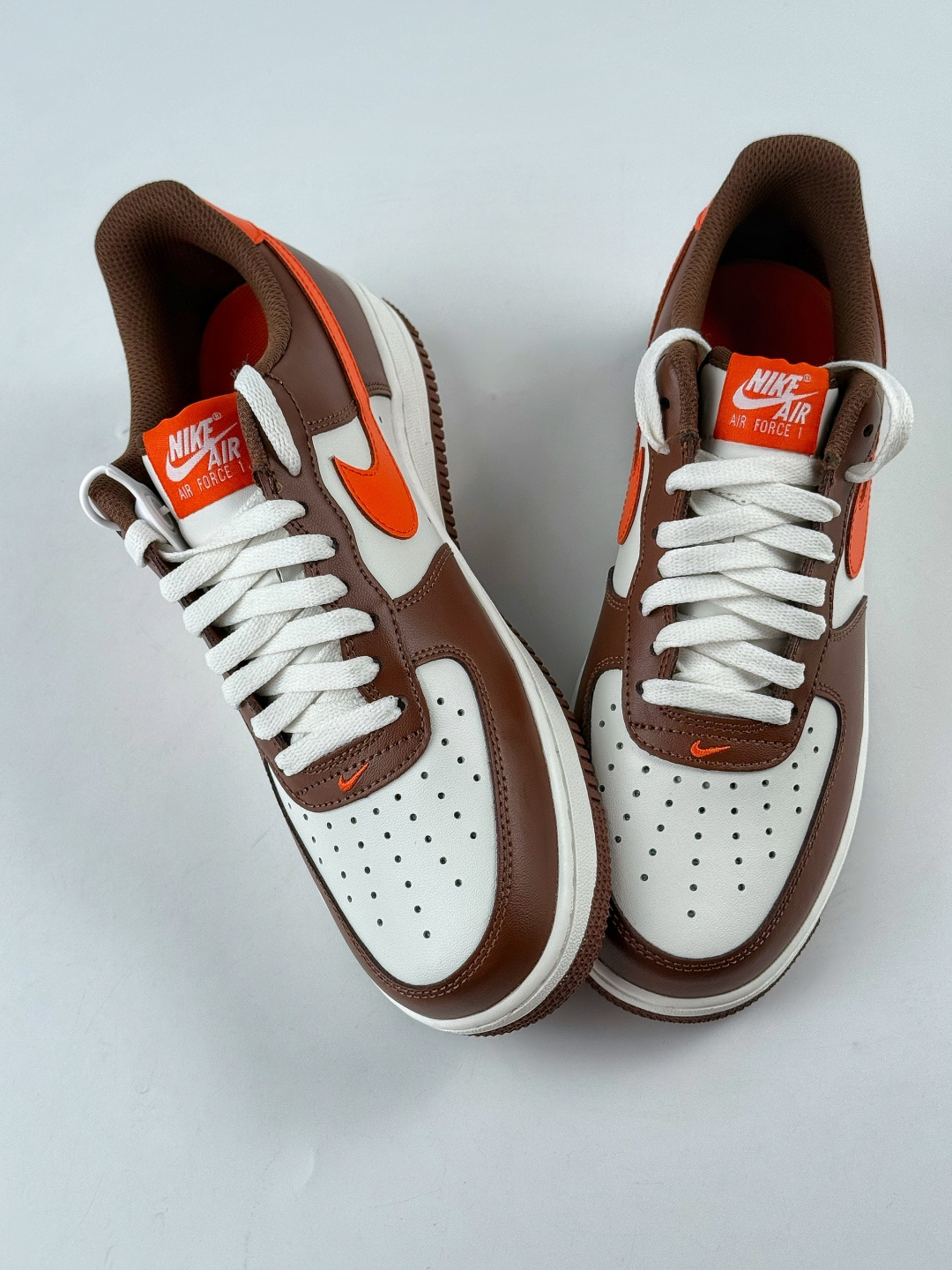 160 Nike Air Force 1 Low 07 棕白橙 IO7545-221