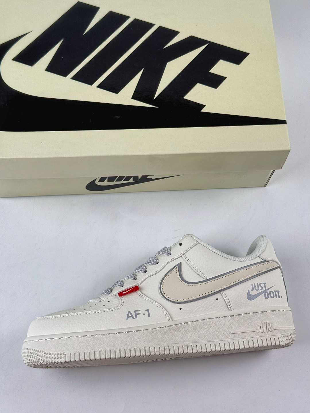 220 Nike Air Force 1 Low 07 x Just Do It 白灰满天星 CS5288-043