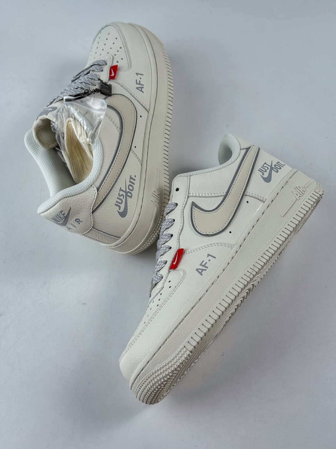 220 Nike Air Force 1 Low 07 x Just Do It 白灰满天星 CS5288-043