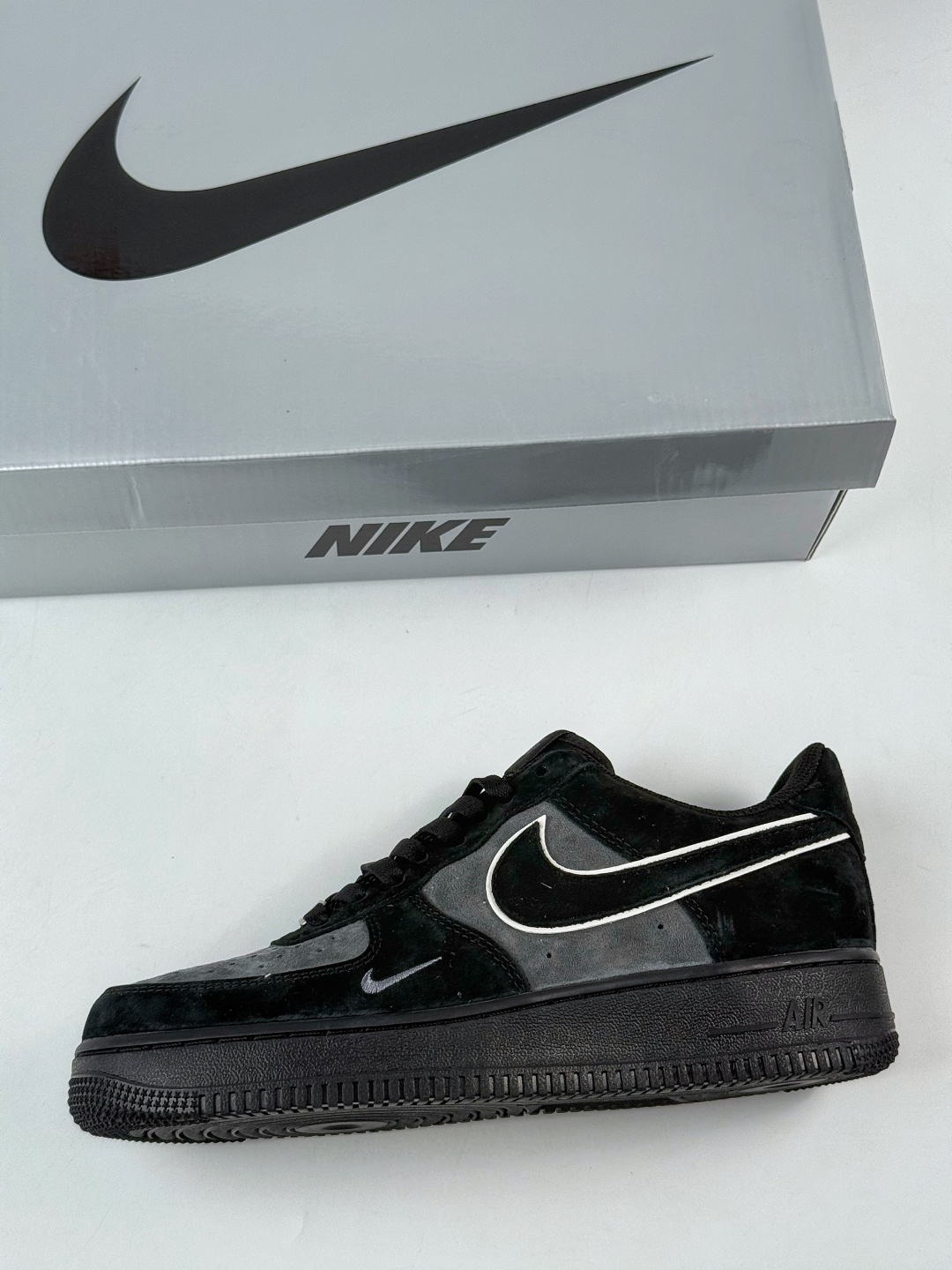 220 Nike Air Force 1 Low 07 黑灰小勾 ZH0316-134