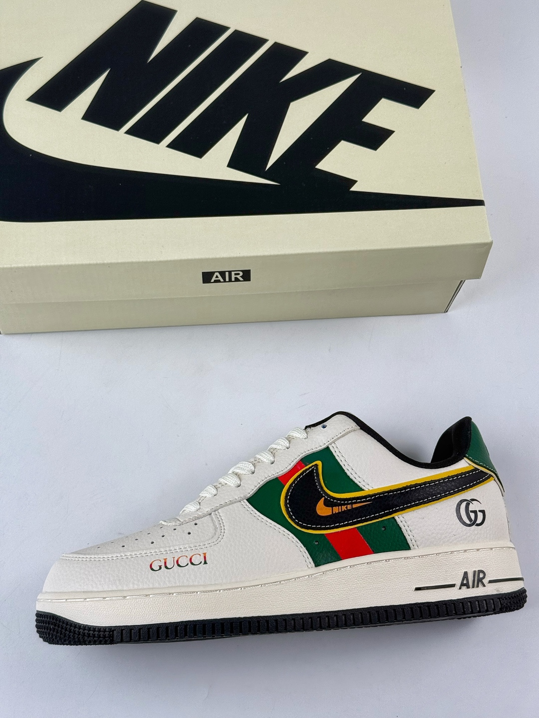 210 Nike Air Force 1 Low 07 x GUCCI 白绿黑 DD1982-322