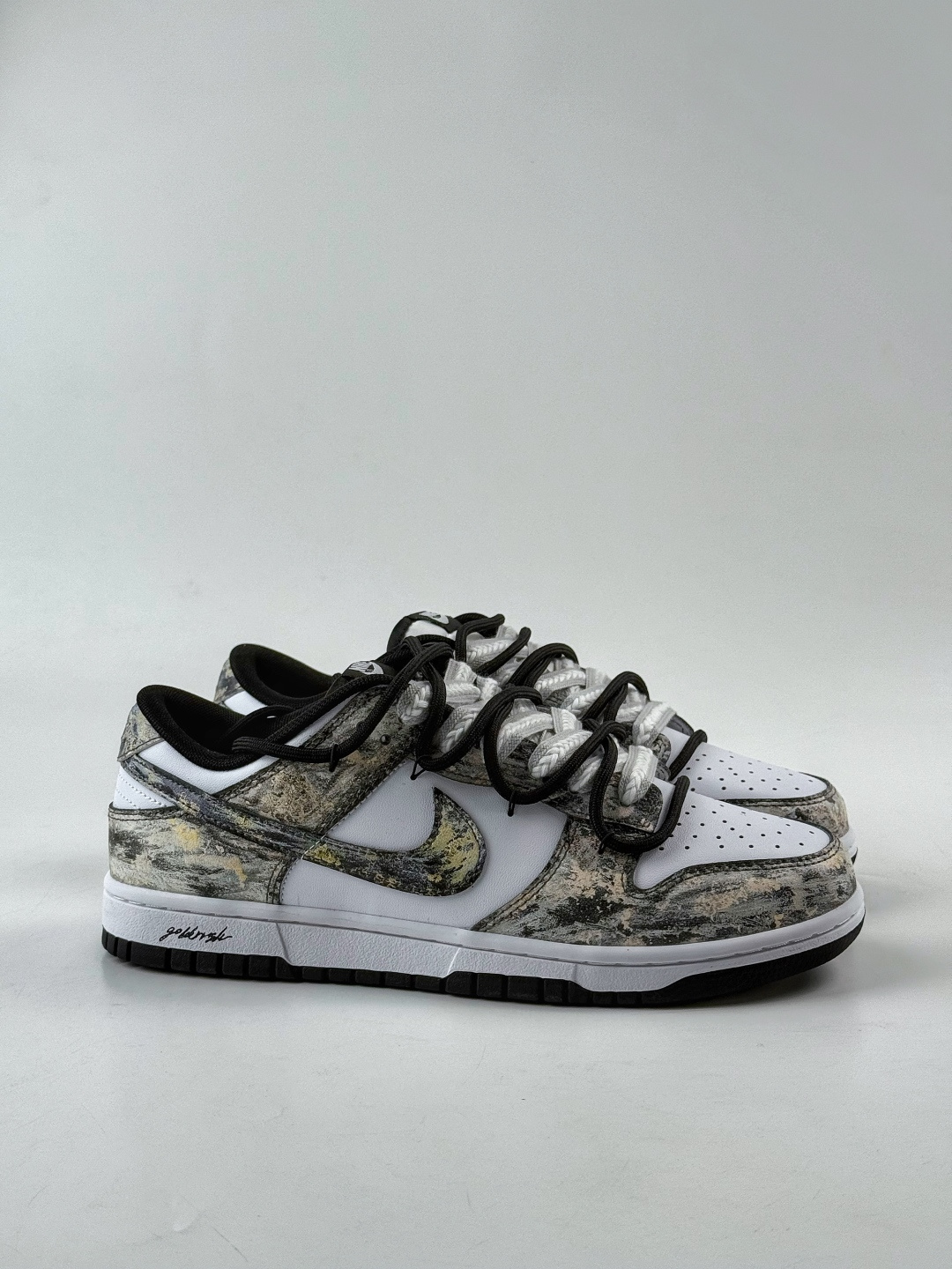230 Nike SB Dunk Low 淘金热 黑白金 HF5441-100