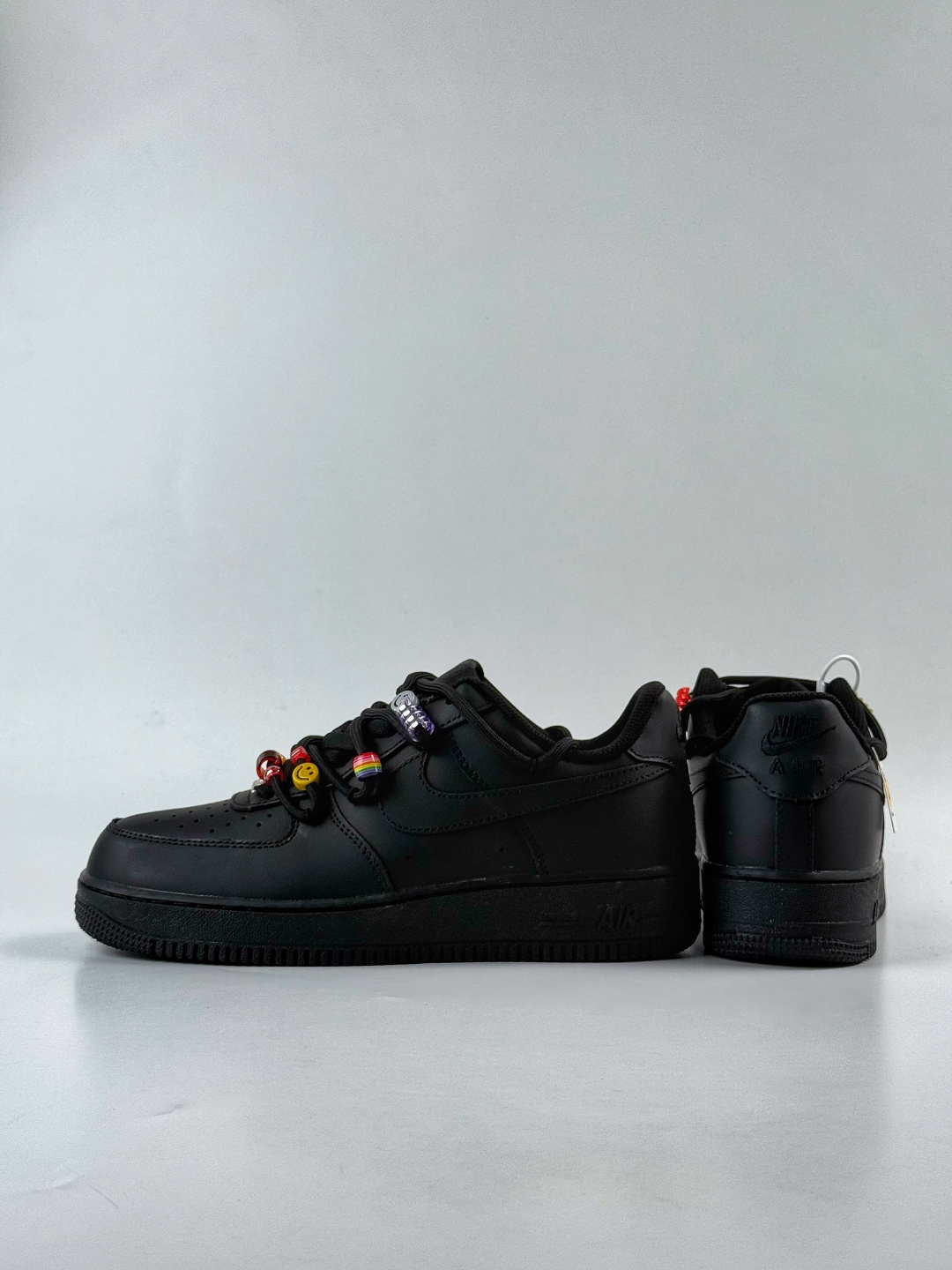 220 Nike Air Force 1 Low 07 彩色珠珠 纯黑 FQ5296-101