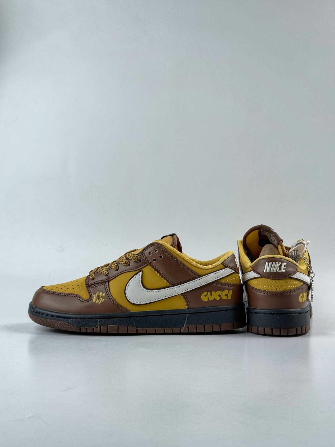 230 Nike SB Dunk Low x GUCCI 棕黄满天星 DJ1988-001