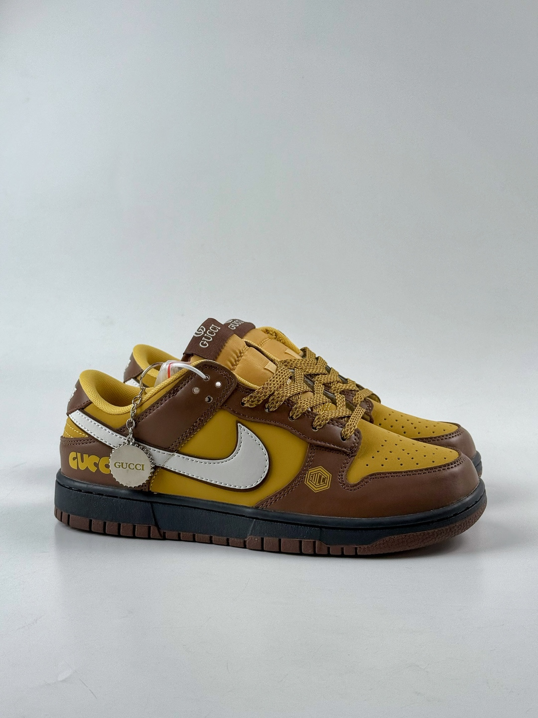 230 Nike SB Dunk Low x GUCCI 棕黄满天星 DJ1988-001