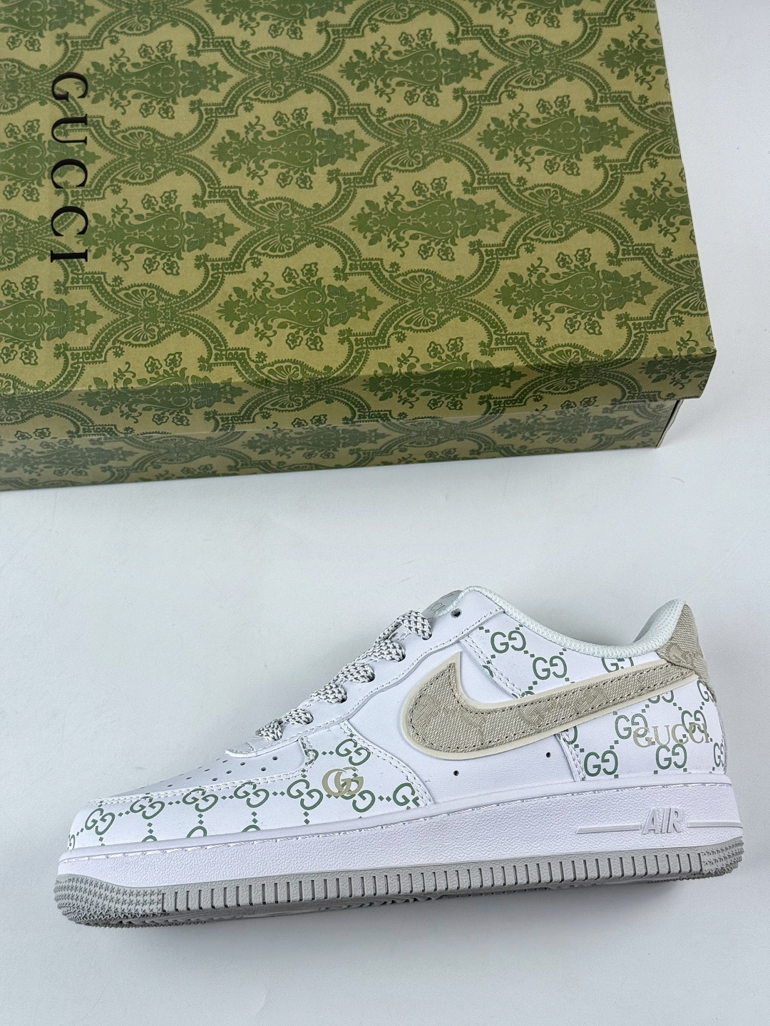 210 Nike Air Force 1 Low 07 x GUCCI 白灰满天星 XX3168-131
