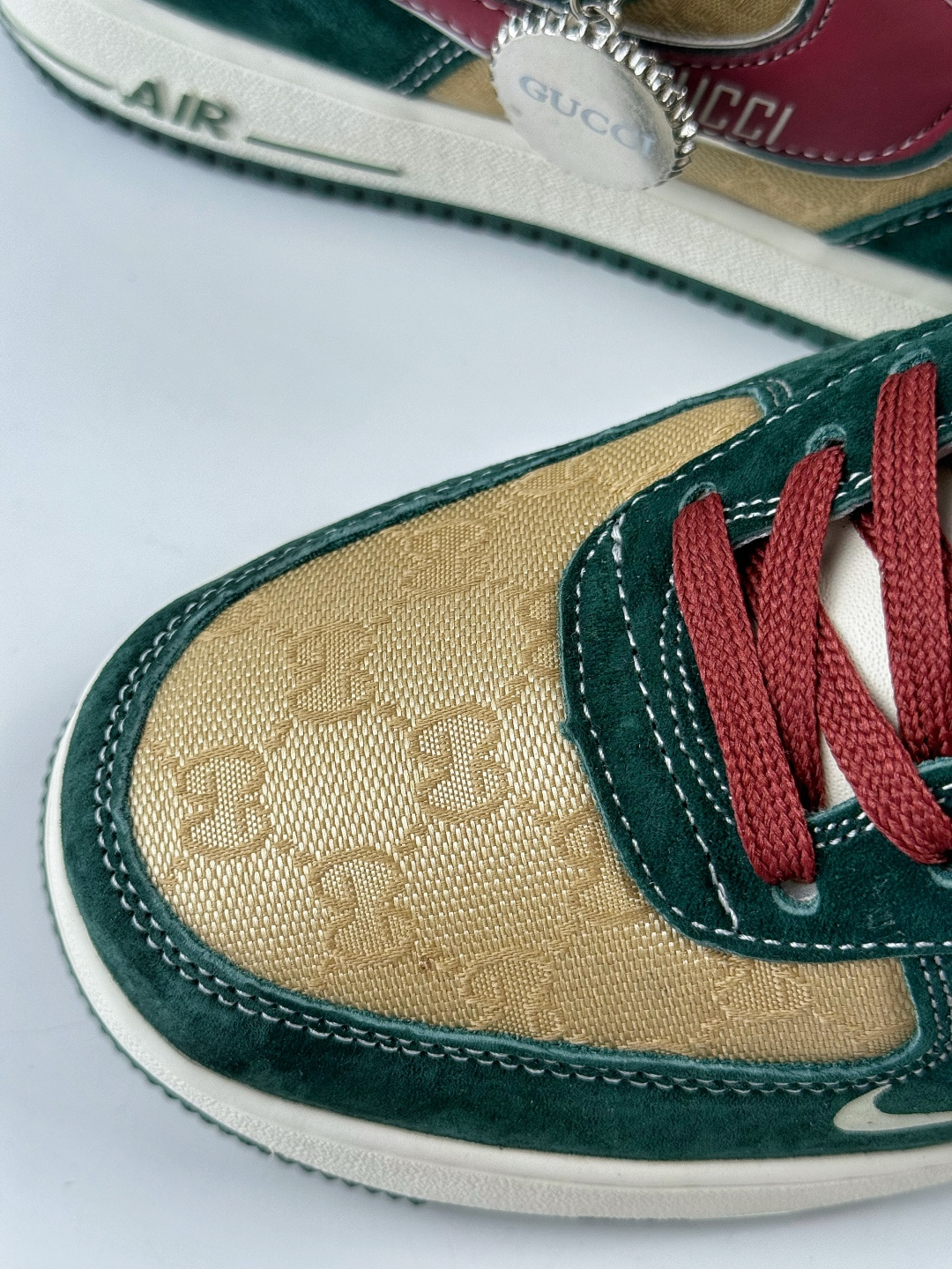 220 Nike Air Force 1 Low 07 x GUCCI 绿黄红小勾 SY1388-007