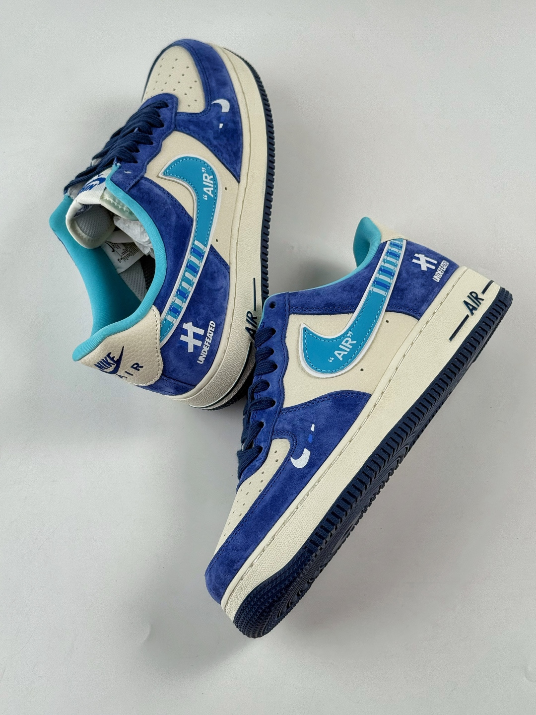 220 Nike Air Force 1 Low 07 x UNDEFEATED 蓝白小勾 SY1388-003