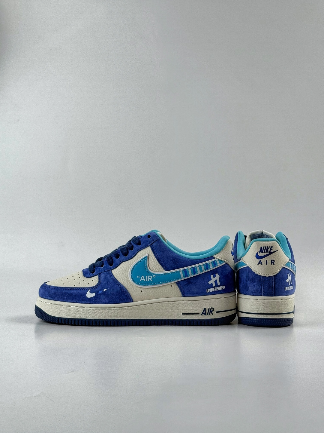 220 Nike Air Force 1 Low 07 x UNDEFEATED 蓝白小勾 SY1388-003