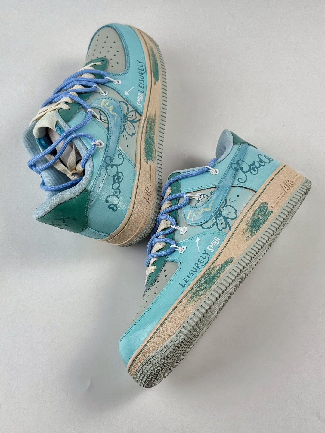 Nike Air Force 1 Low 07 蓝灰涂鸦 KS6968-777