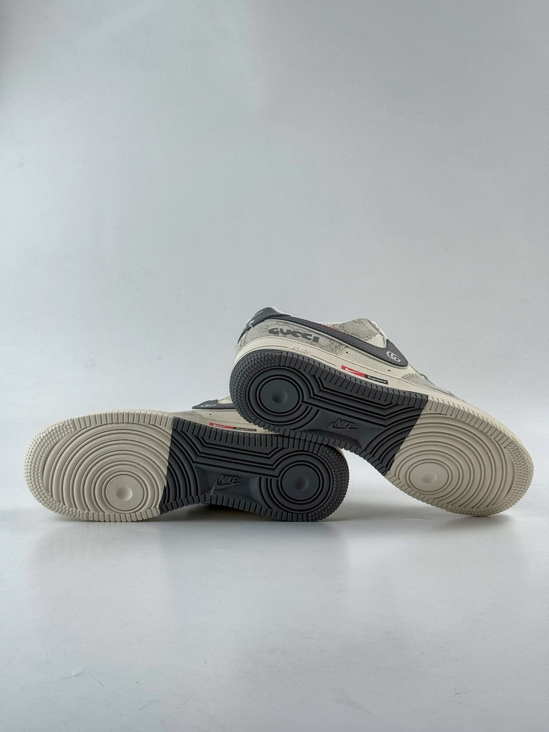 Nike Air Force 1 Low 07 x GUCCI 灰白小勾 MZ9588-808 Nike Air Force 1 Low 07 x GUCCI 灰白小勾 MZ9588-808