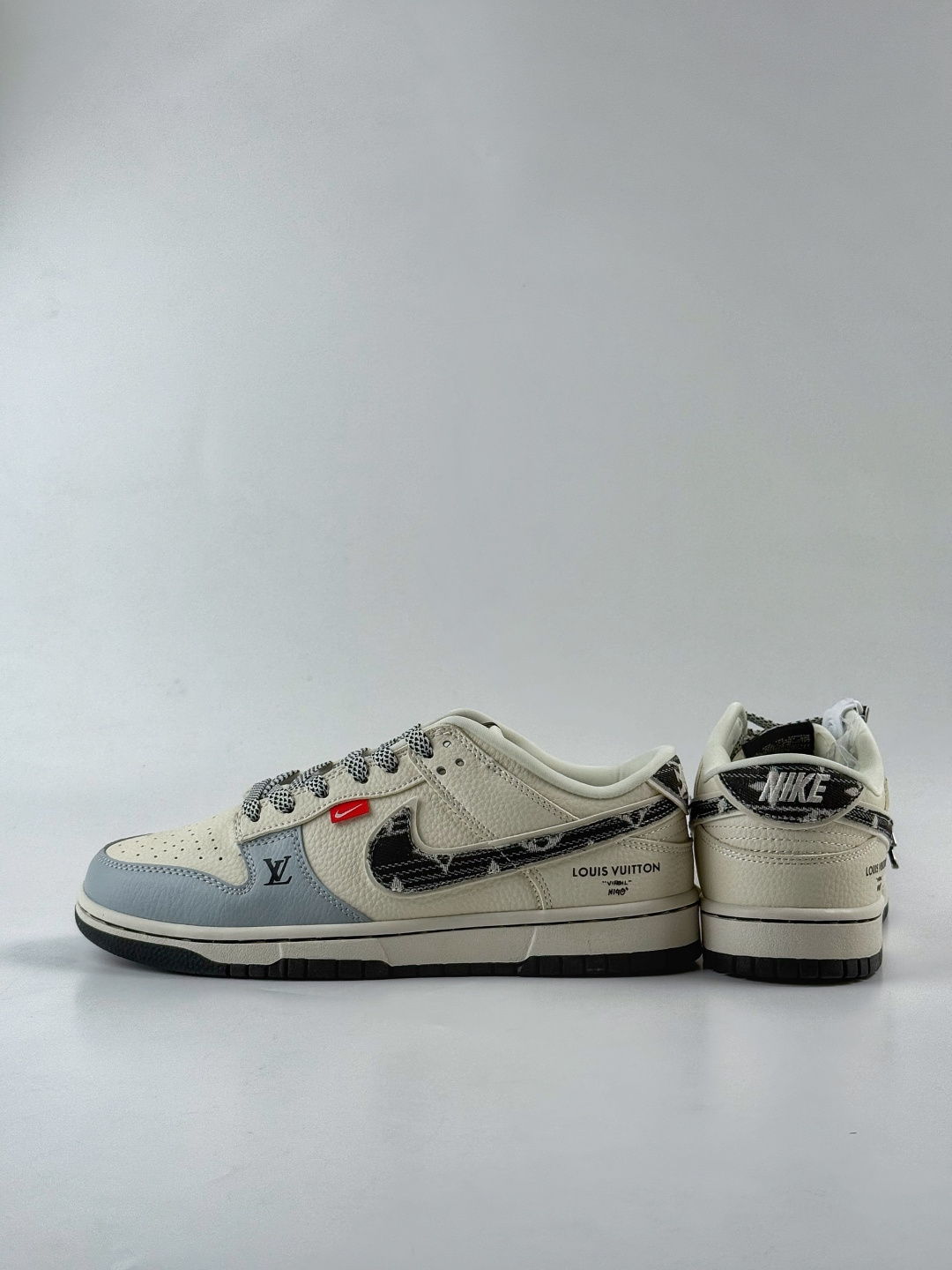230 Nike SB Dunk Low x Louis Vuitton 灰白满天星 DN3168-002