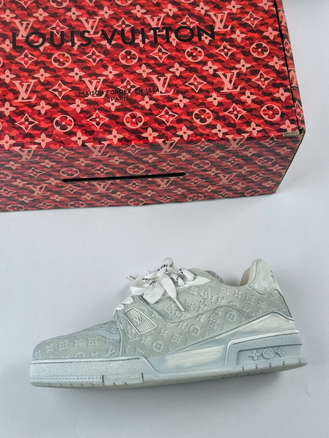 470 新货Louis Vuitton 路易威登 LV Trainer 低帮休闲板鞋