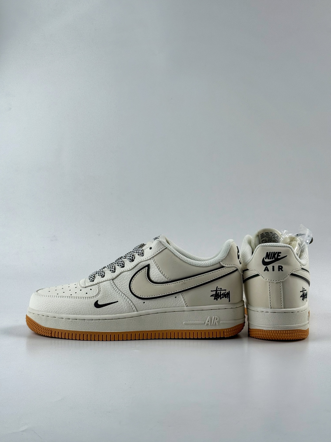 220 Nike Air Force 1 Low 07 x Stussy 白黑小勾满天星 CS5288-055