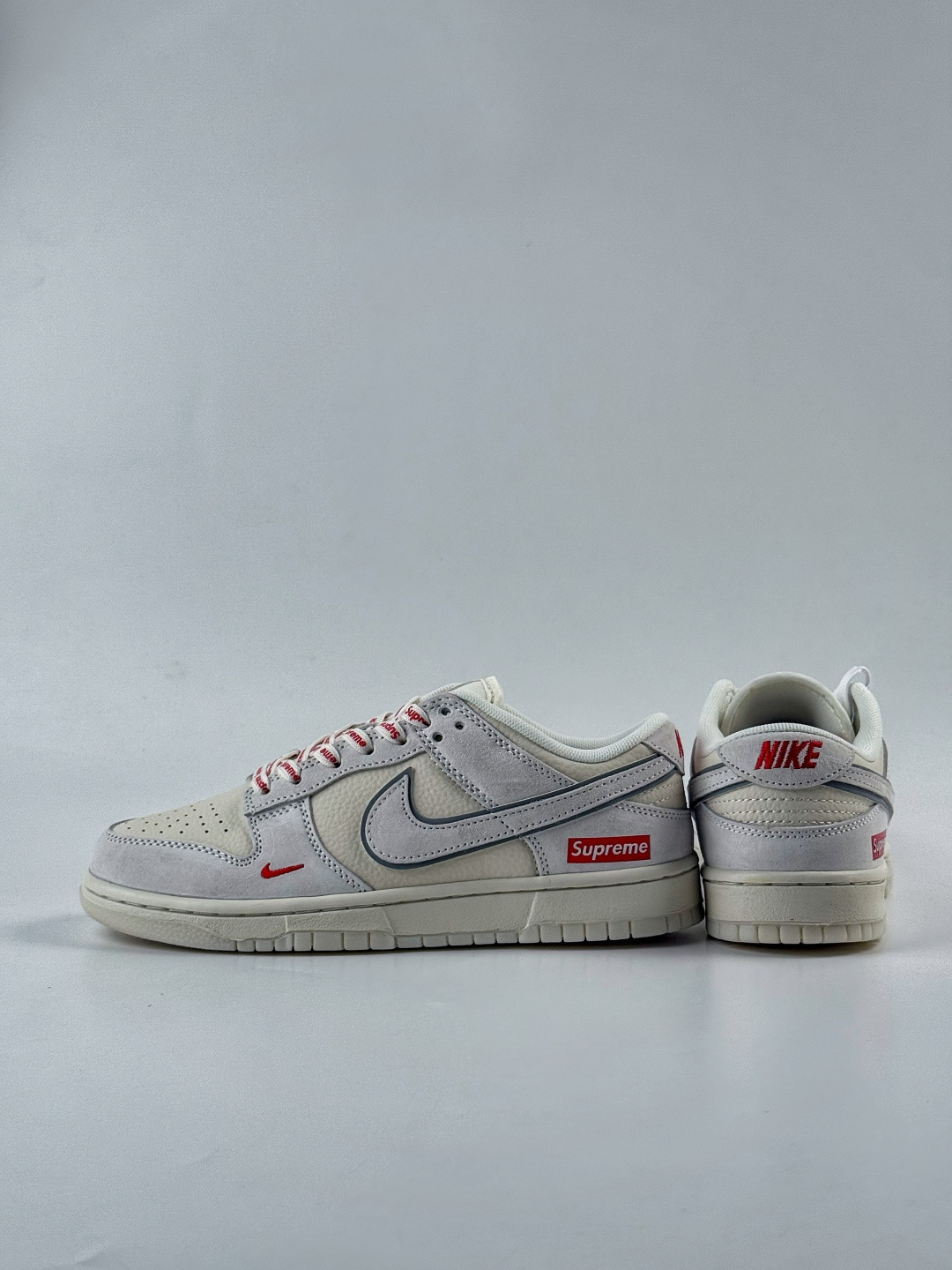 230 Nike SB Dunk Low x Superme 灰白小勾 DN3168-007