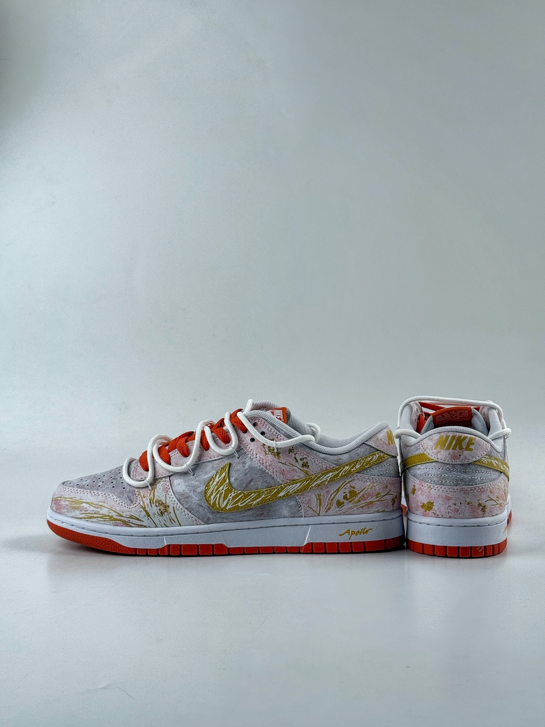 230 NIKE SB Dunk Low 太阳神阿波罗 白橙金 FQ6965-700