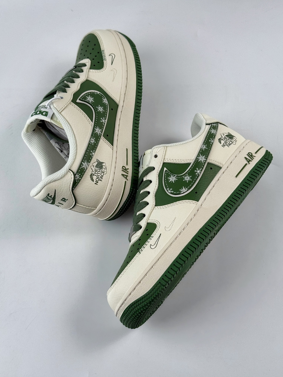 Nike Air Force 1 Low 07 x The North Face 白绿双小勾 JP8028-065