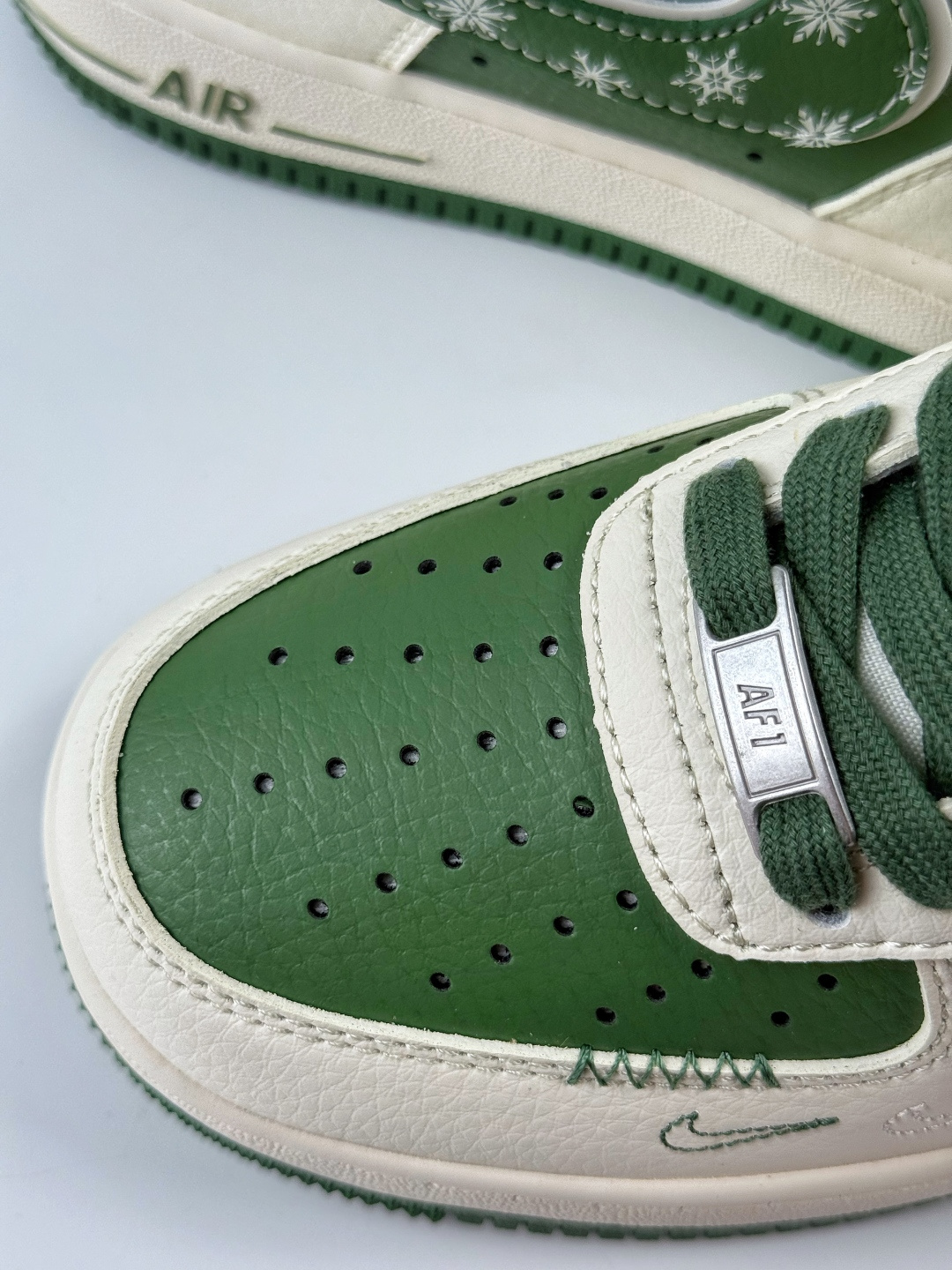 Nike Air Force 1 Low 07 x The North Face 白绿双小勾 JP8028-065