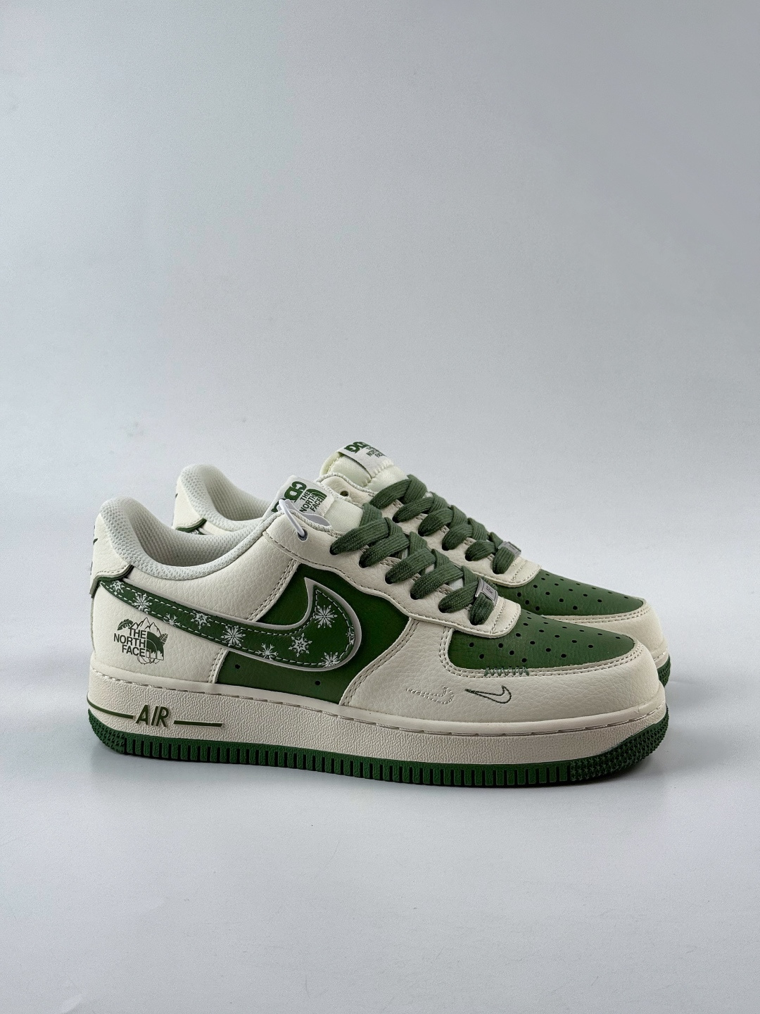 Nike Air Force 1 Low 07 x The North Face 白绿双小勾 JP8028-065