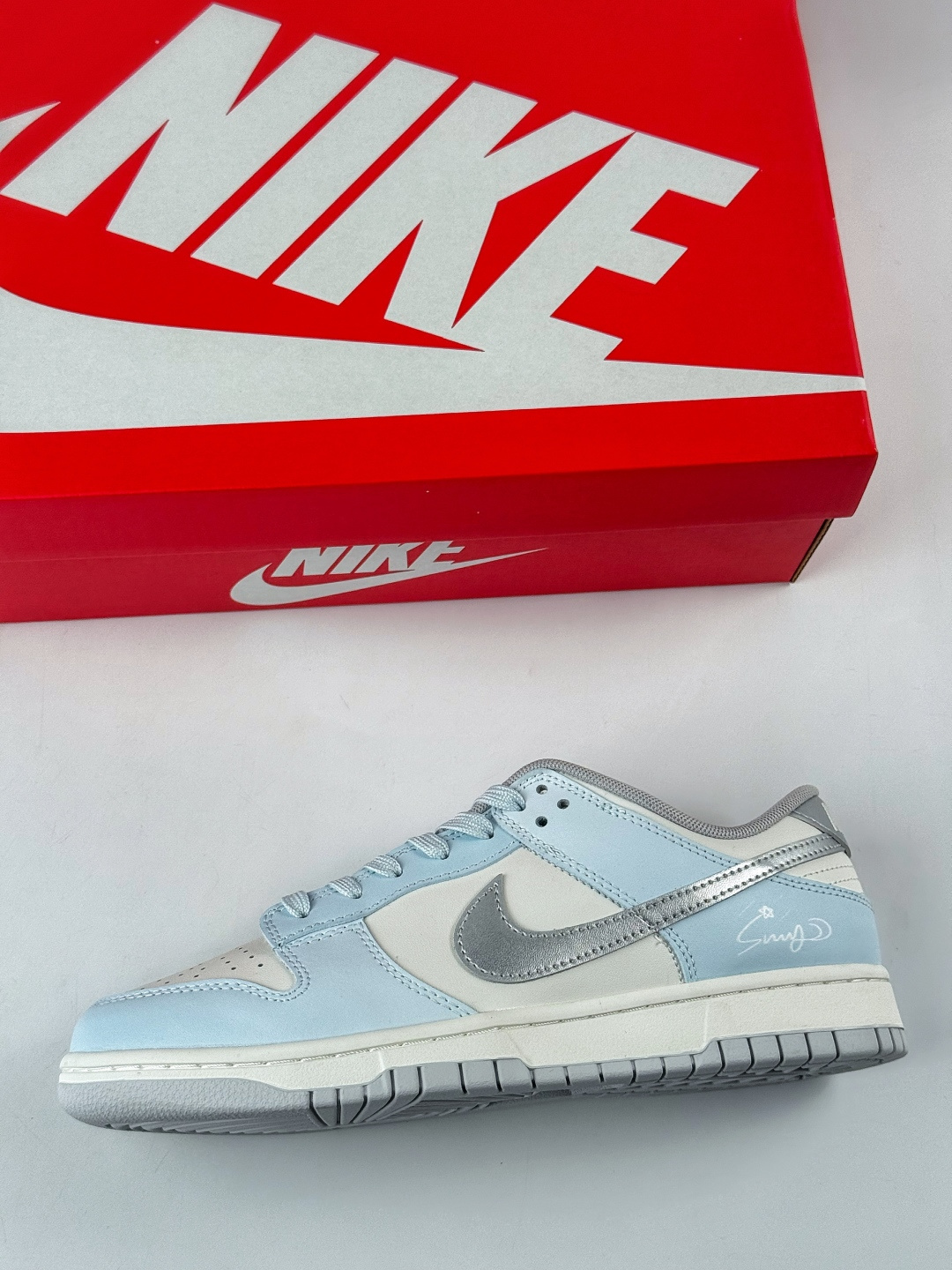 Nike SB Dunk Low 所念星河 蓝白银 BS0508-036