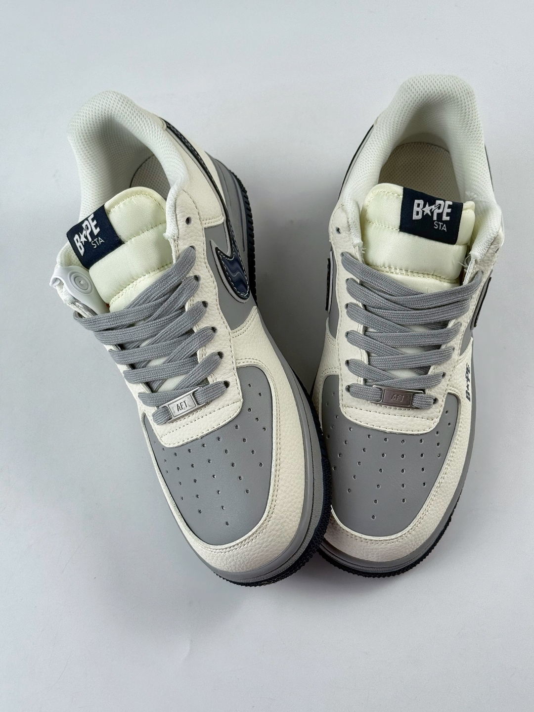 Nike Air Force 1 Low 07 x BAPE 白灰 SM6668-111