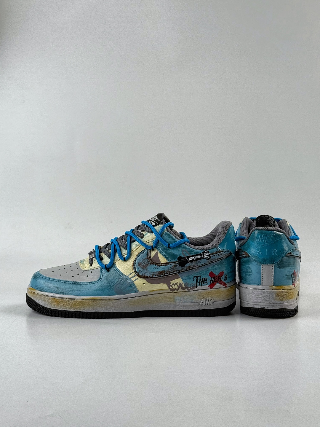 Nike Air Force 1 Low 07 蓝灰涂鸦 ZG0088-228