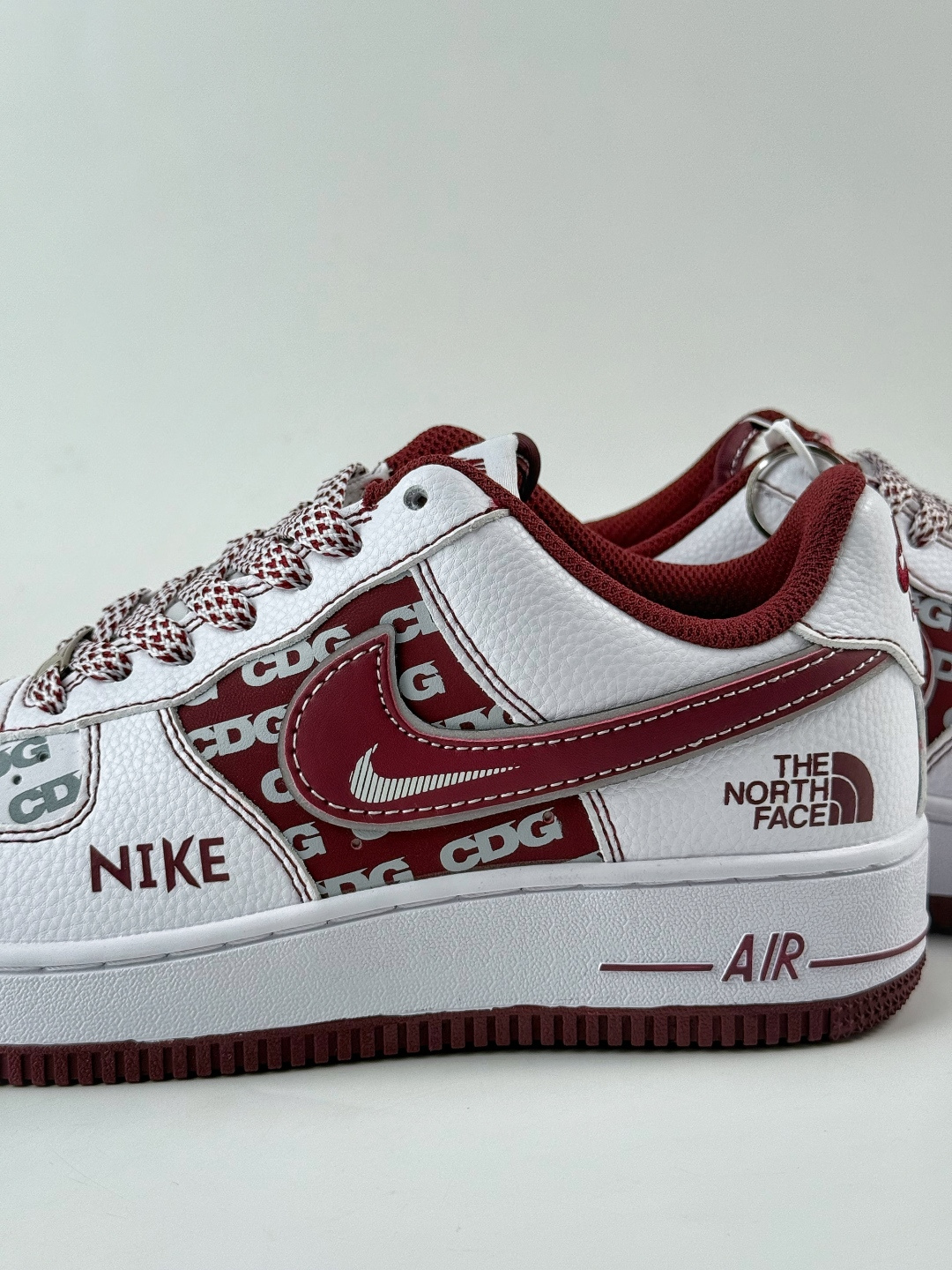 Nike Air Force 1 Low 07 x The North Face 白红小勾满天星 SU2305-218