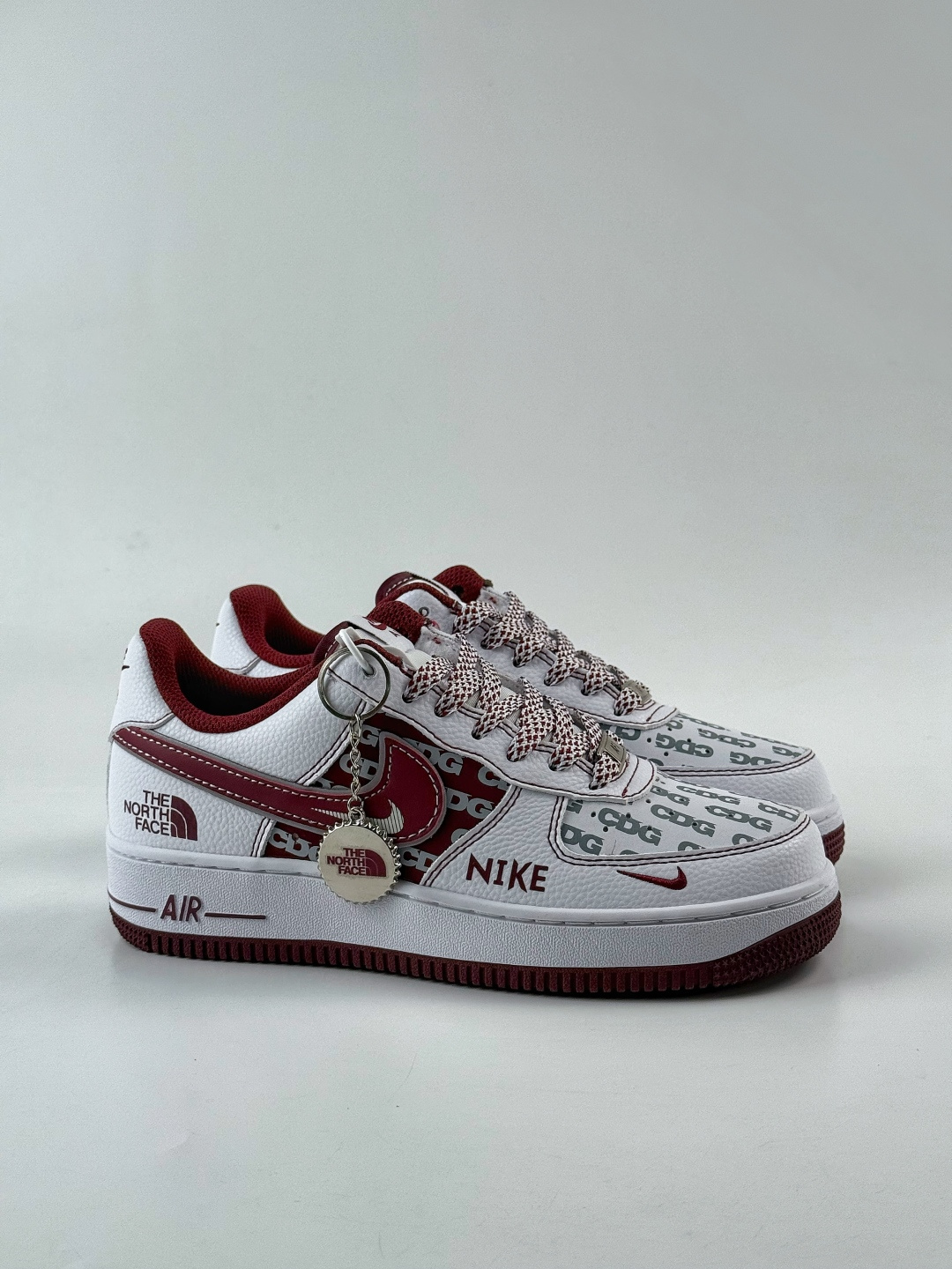 Nike Air Force 1 Low 07 x The North Face 白红小勾满天星 SU2305-218