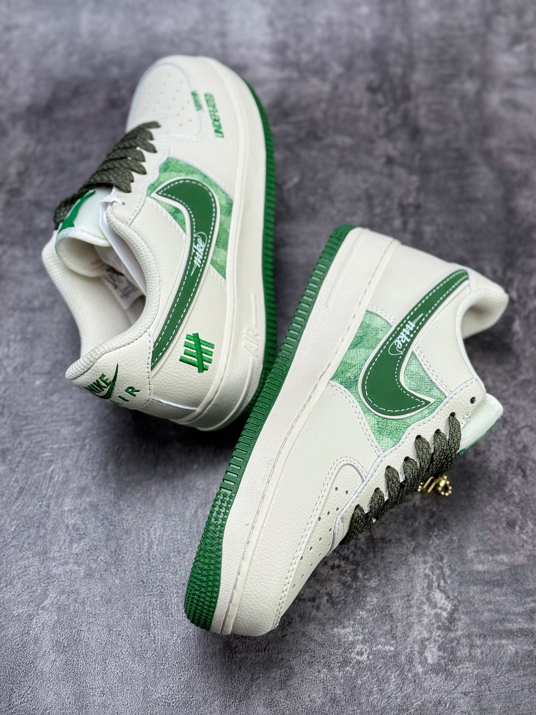 Nike Air Force 1 Low 07 x UNDEFEATED 白绿 XY2025-005