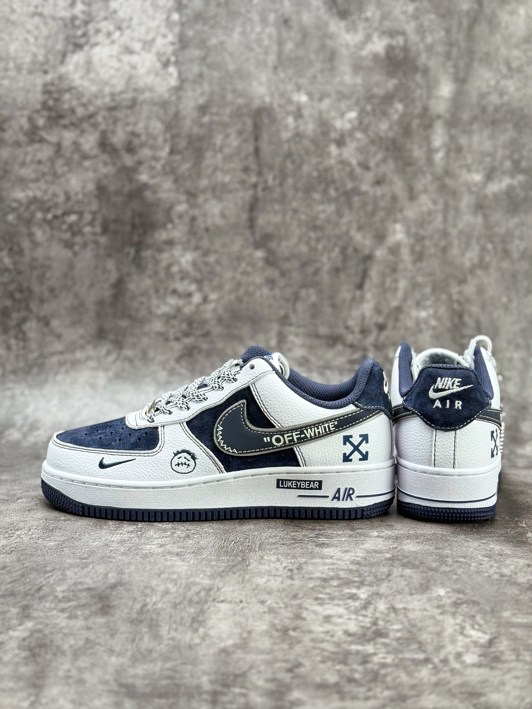 Nike Air Force 1 Low 07 x OFF-WHITE 白蓝小勾满天星 HV5999-002