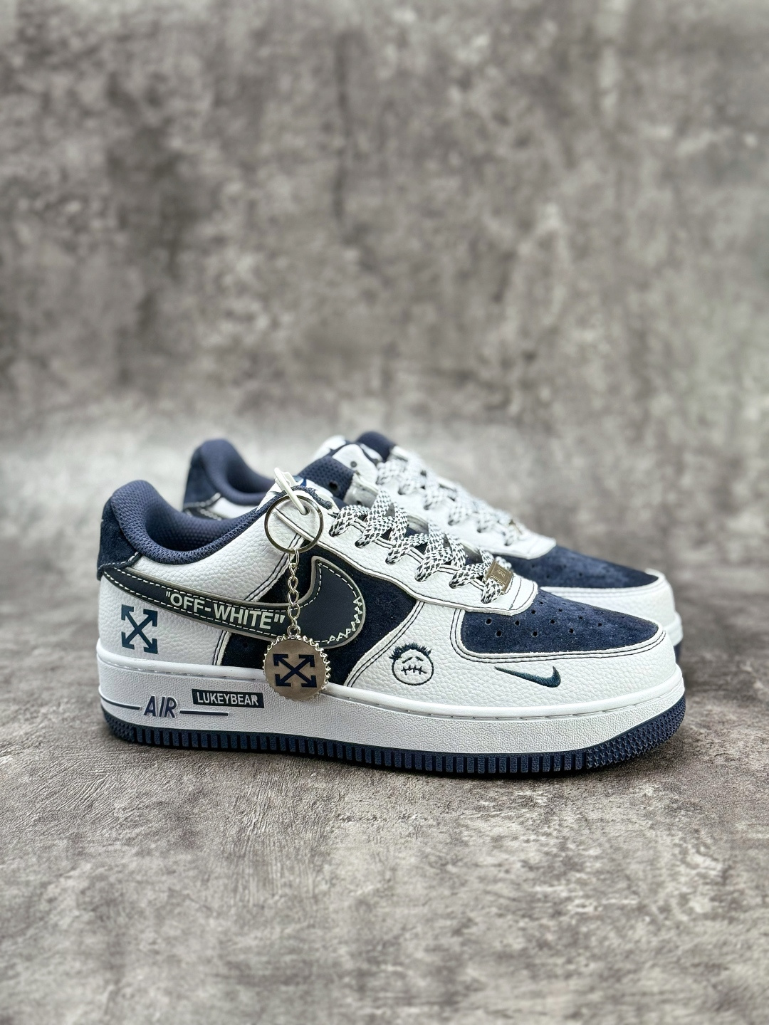 Nike Air Force 1 Low 07 x OFF-WHITE 白蓝小勾满天星 HV5999-002