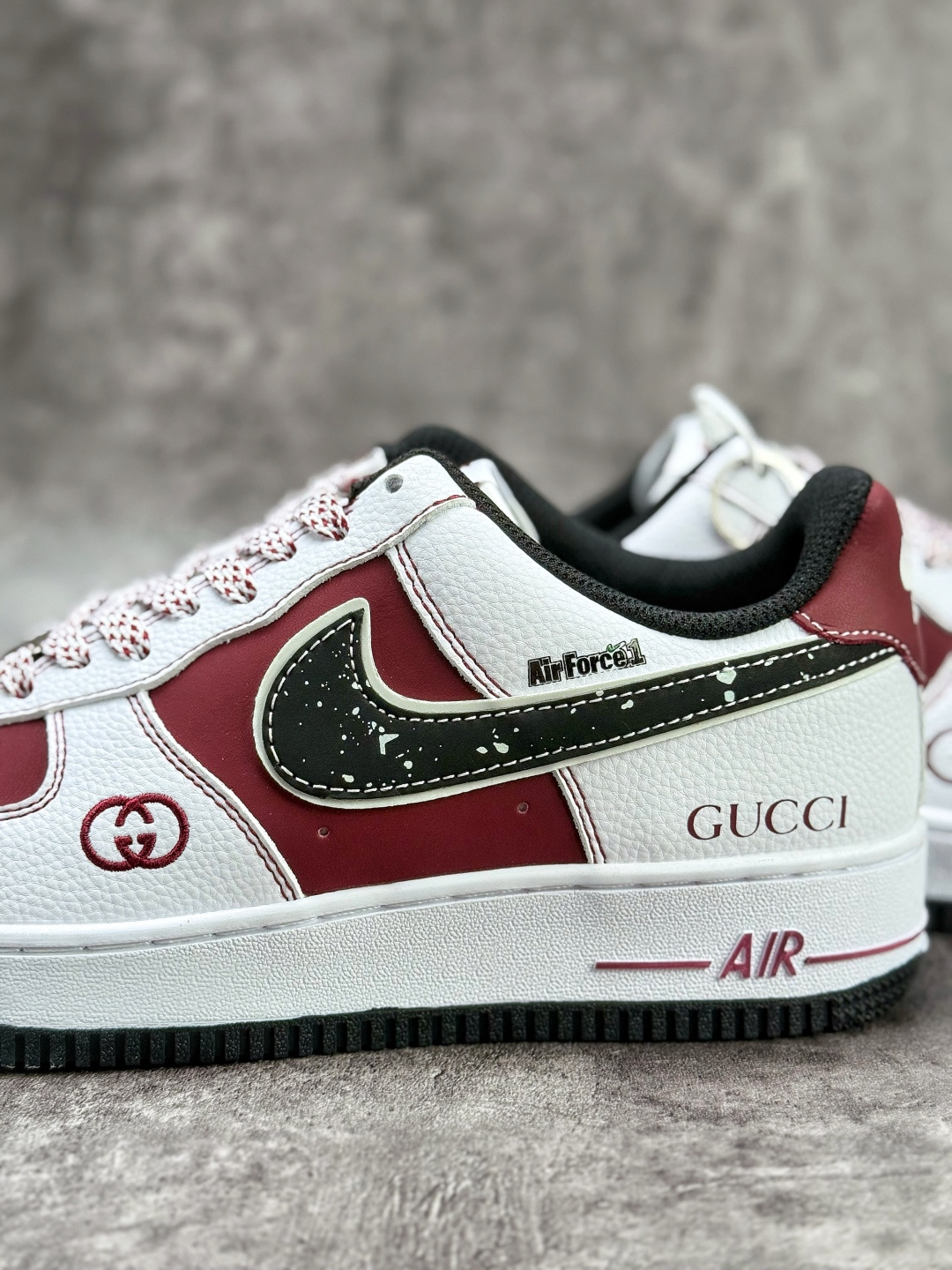 Nike Air Force 1 Low 07 x GUCCI 白红小勾满天星 KK1988-511