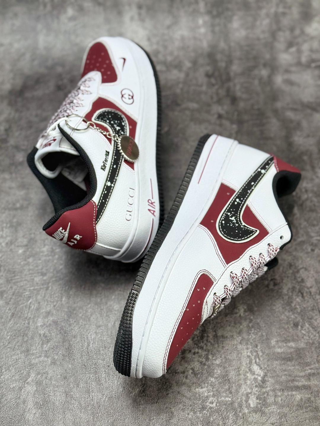 Nike Air Force 1 Low 07 x GUCCI 白红小勾满天星 KK1988-511