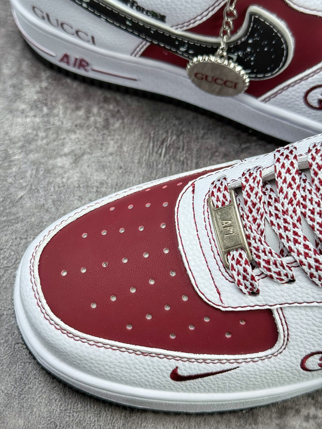 Nike Air Force 1 Low 07 x GUCCI 白红小勾满天星 KK1988-511