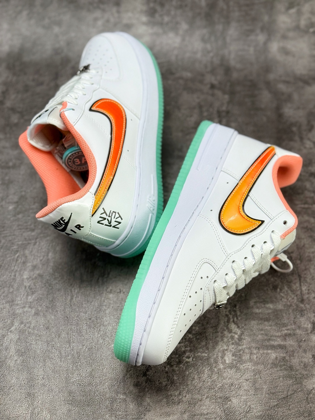160 Nike Air Force 1 Low 07 白橙 IH4962-100