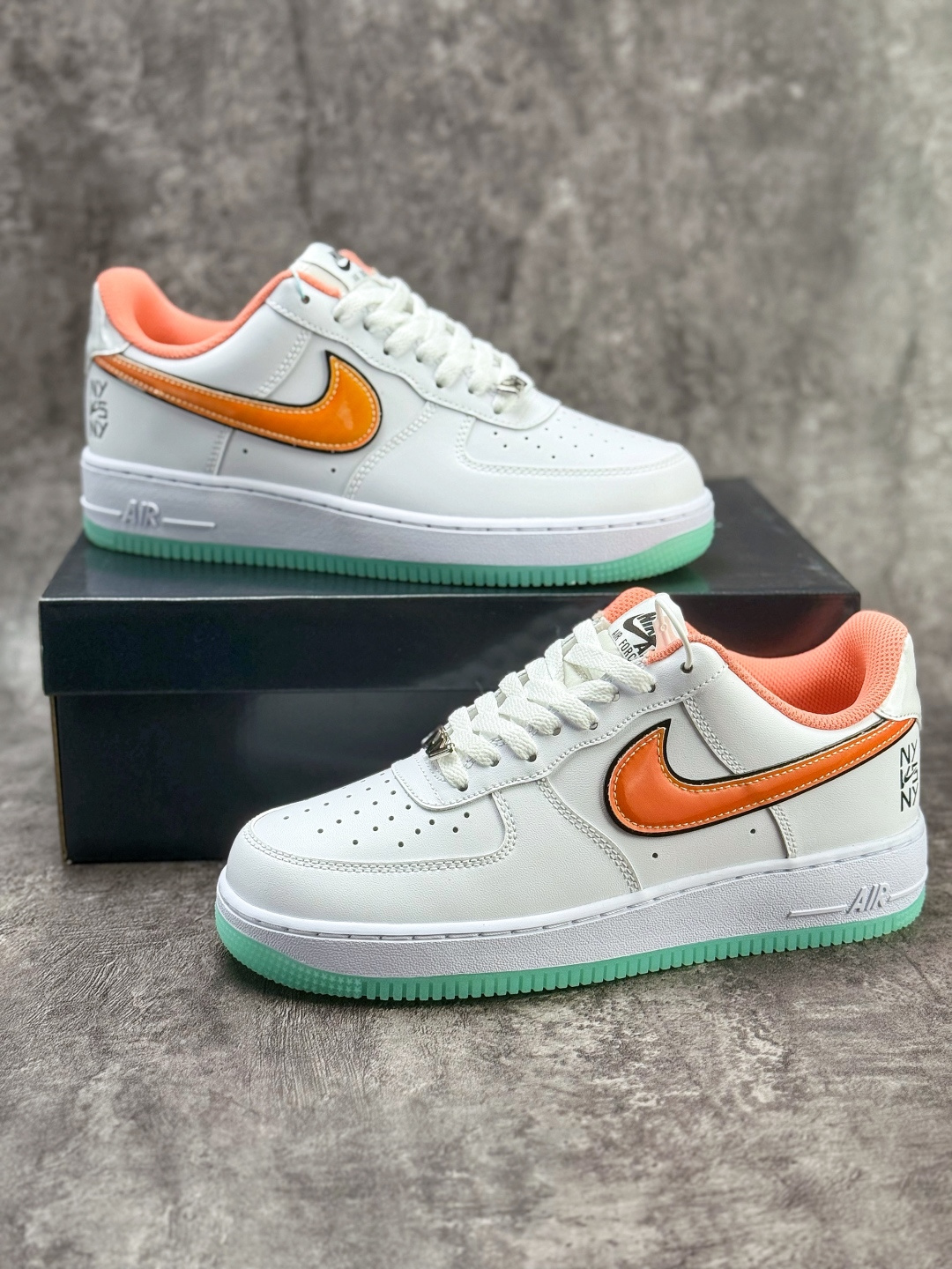 160 Nike Air Force 1 Low 07 白橙 IH4962-100