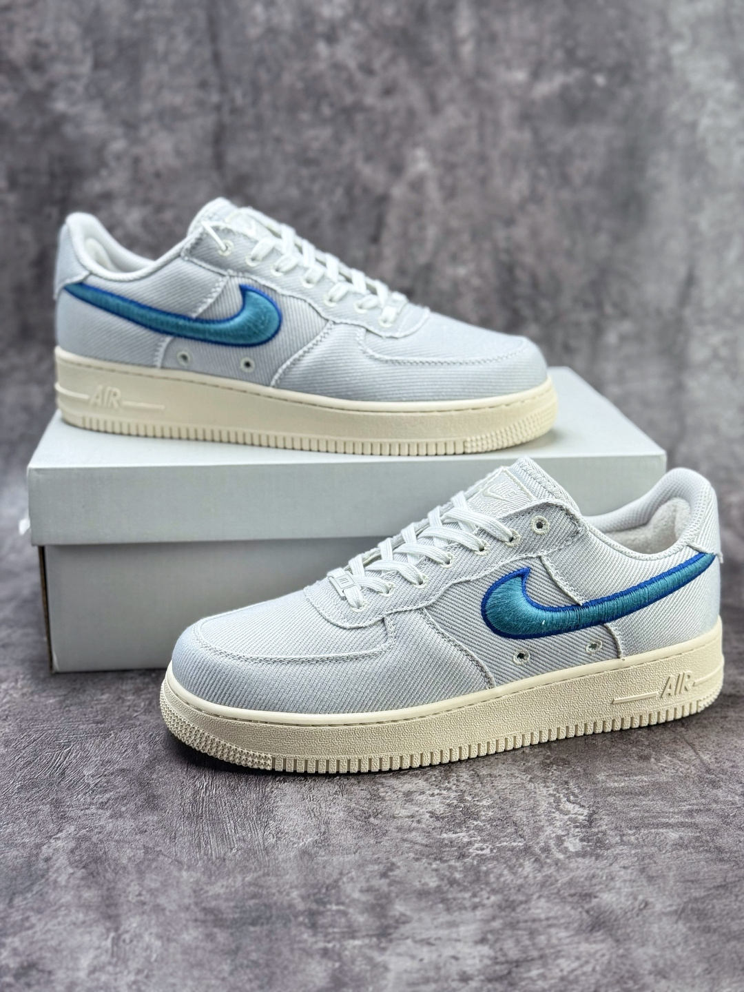 Nike Air Force 1 Low 07 灰蓝 HV1204-001