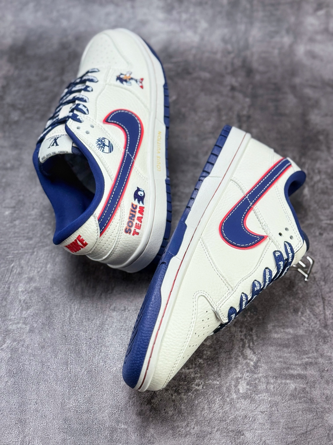 Nike SB Dunk Low x Louis Vuitton 白蓝 NH0601-479