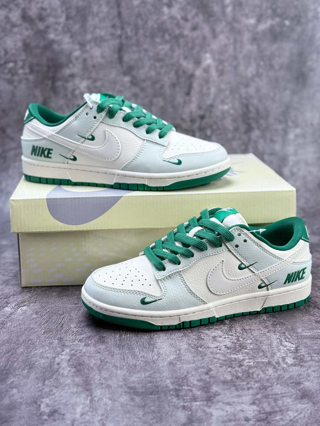 Nike SB Dunk Low 灰白绿三小勾 JP1628-063