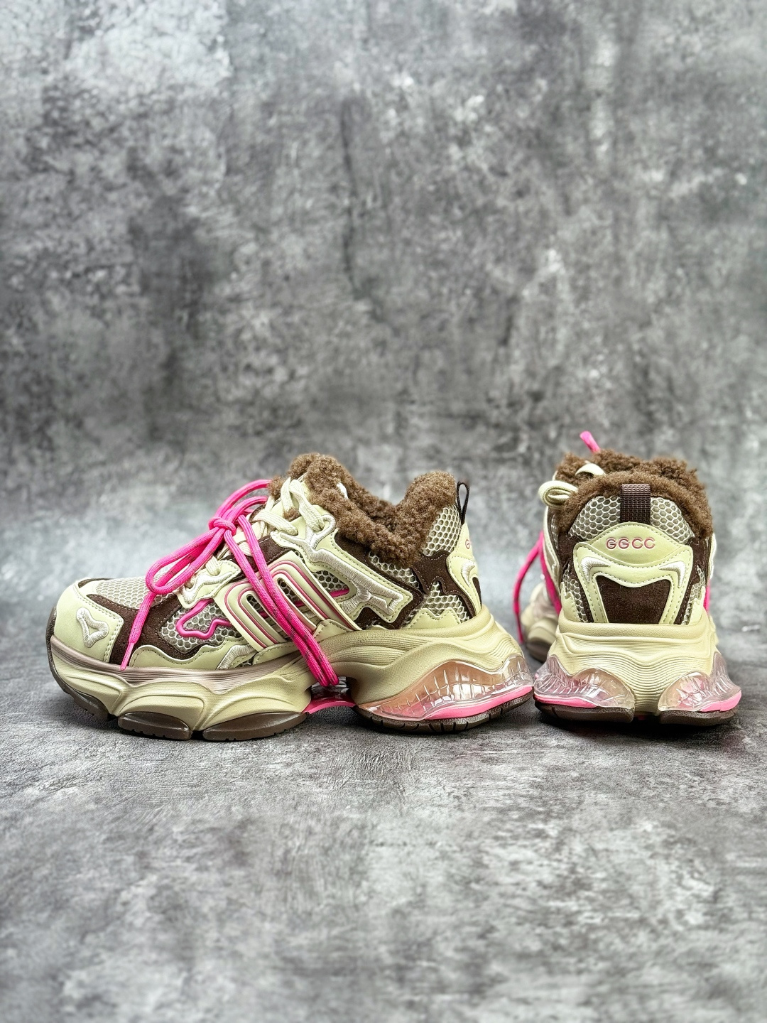 GG-CC GG-CC Chunky Low 厚底增高运动老爹鞋 G25X3233B