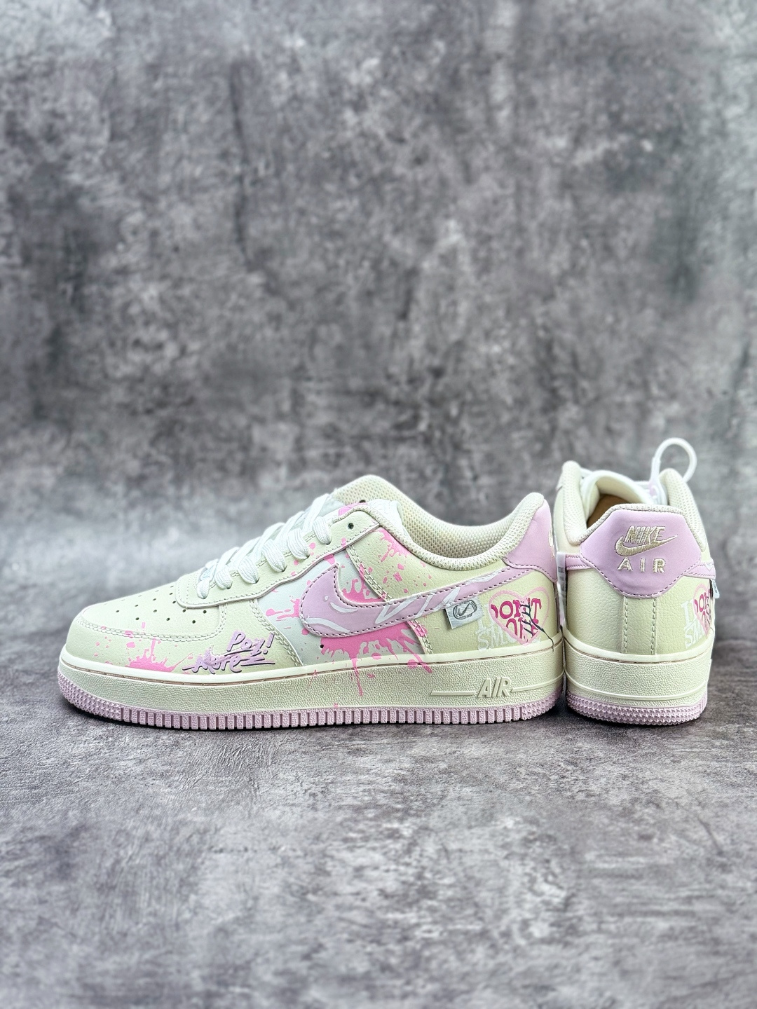 Nike Air Force 1 Low 07 色彩律动 白粉 FB1839-122
