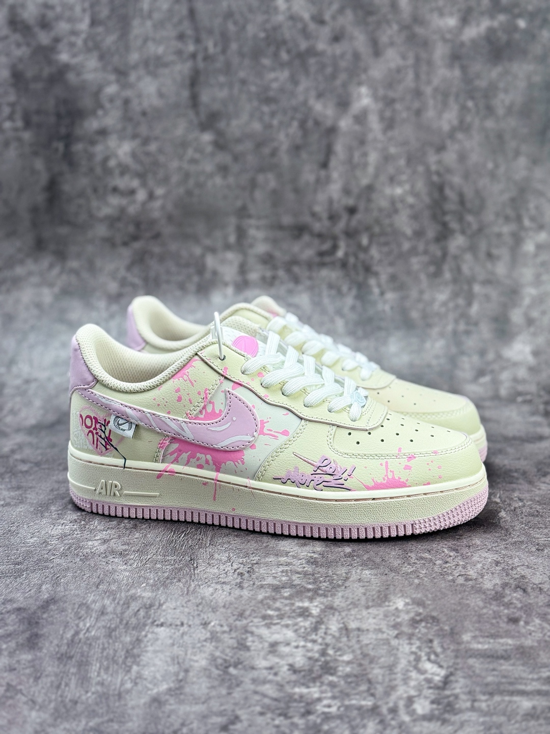 Nike Air Force 1 Low 07 色彩律动 白粉 FB1839-122